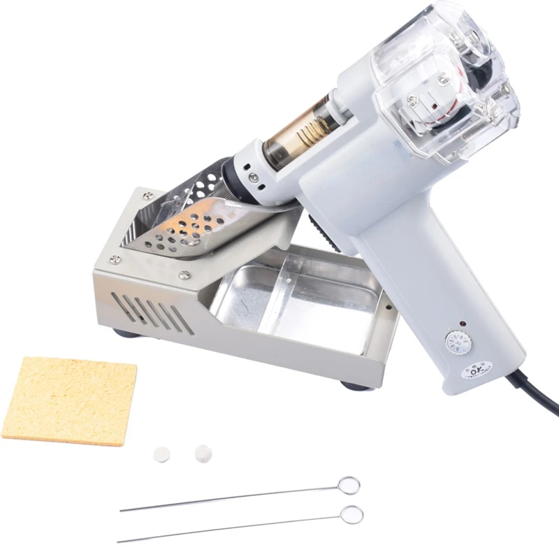 100W Double Suction Pump Vacuu - Desoldering Gun Vacuum Electric review and price