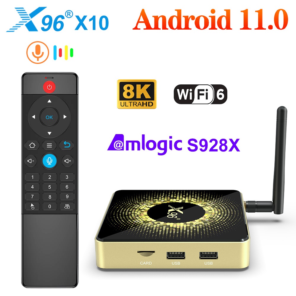 X96 X10 Amlogic S928X-J TV Box - Khadas Vim4 8Gb review and price