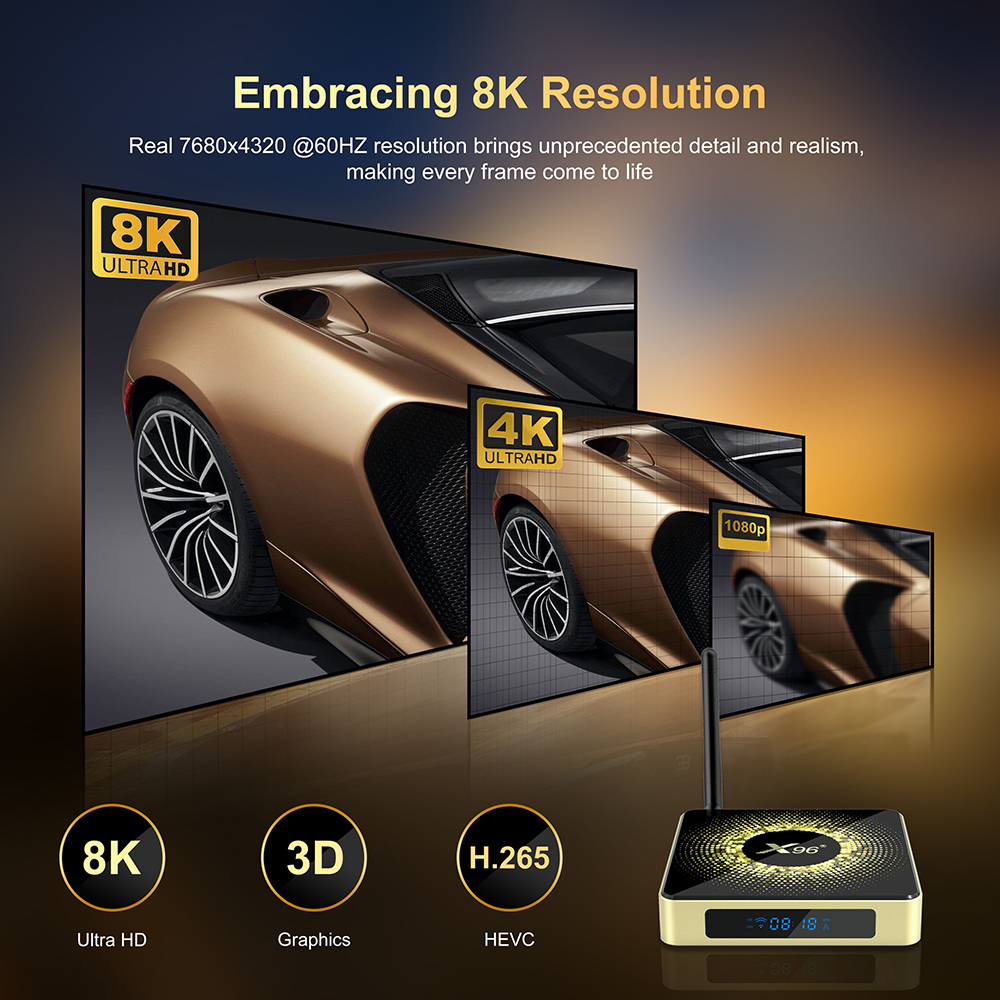 X96 X10 Amlogic S928X-J TV Box - Khadas Vim4 8Gb review and price
