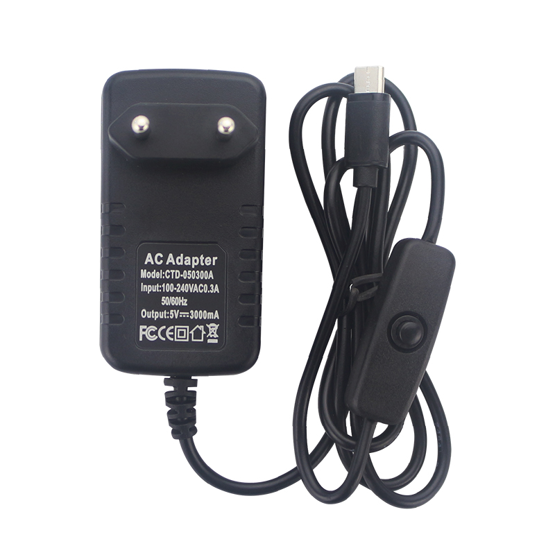 5V 3A Power Supply with ON/OFF - Banana Pi Bpi-M5 review and price