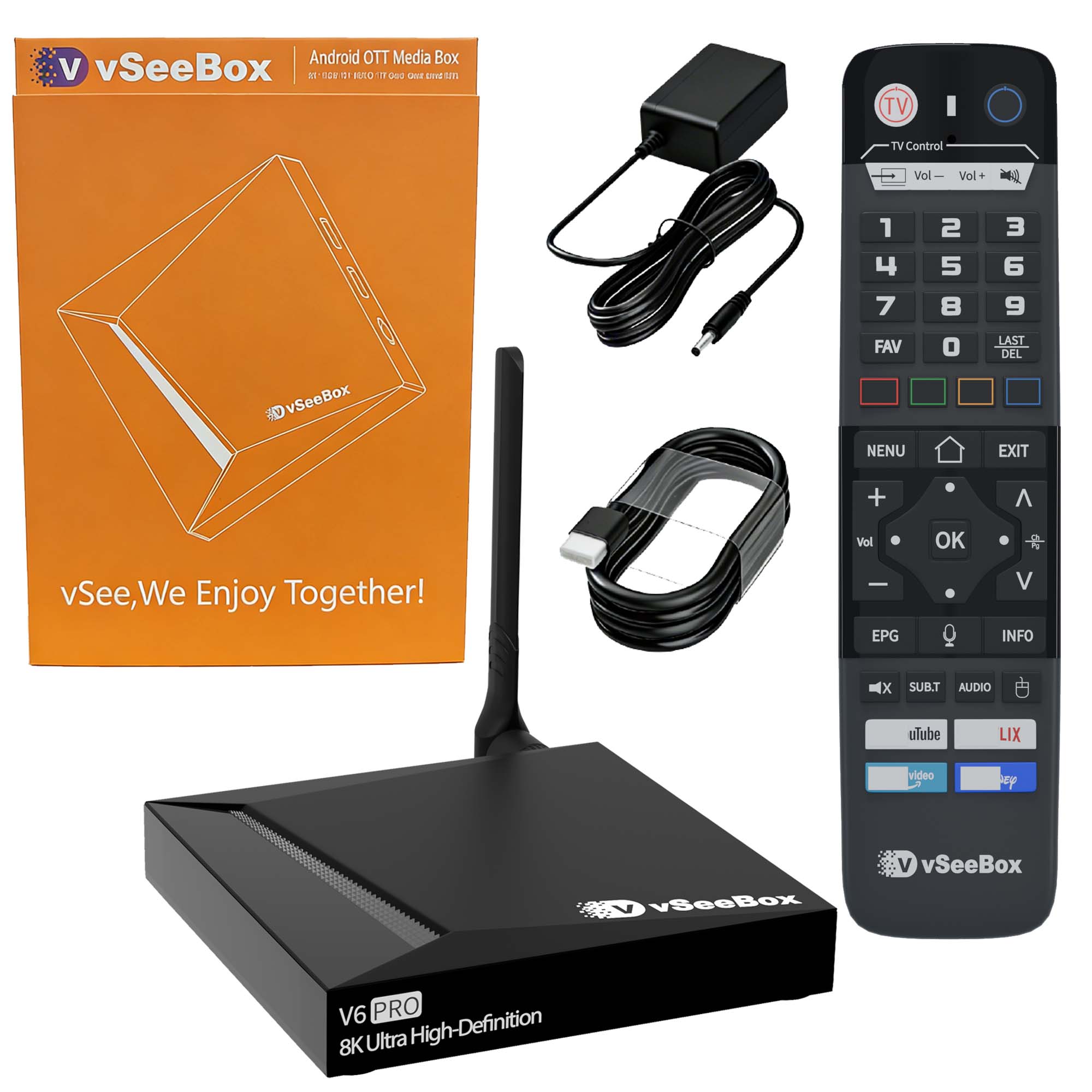 VSeeBox V6 Pro 2026 Newest, 4G - Khadas Vim4 8Gb review and price